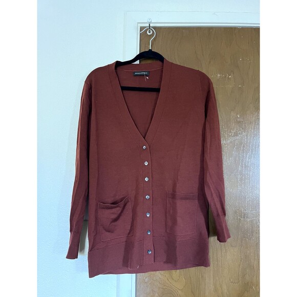Banana Republic Merino Wool Button Pocket Casual Cardigan Sweater, Women's OS - Picture 1 of 1
